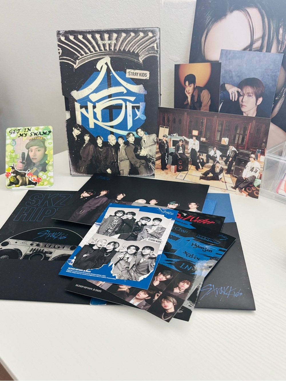 Stray Kids - HOP (HIPTAPE VER) ALBUM / CD+Photobook+Postcards+Stickers+Poster